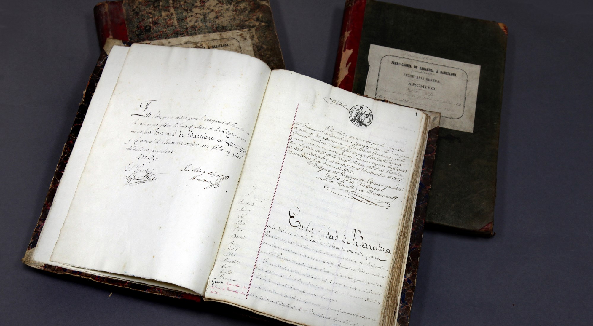Libros de actas de antiguas compaas ferroviarias y guas de horarios, nuevos contenidos accesibles en Docutren 